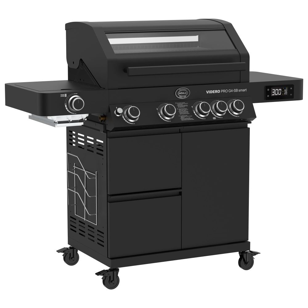 Rösle Gasgrill VIDERO G4-SB Smart mit neuen Extras
