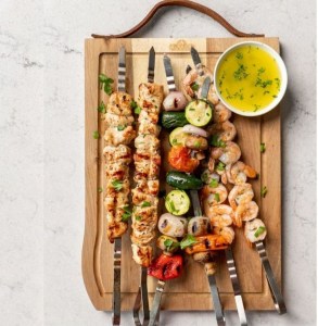 Grillspieße: Edelstahl, multifunktional, spülmaschinenfest